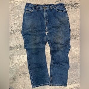 Carhartt Men's Blue Relaxed Fit Jeans